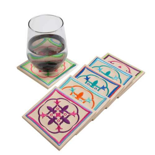 Oriental Coasters - Set of 6