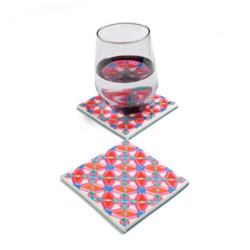 Oriental Coasters - Set of 2