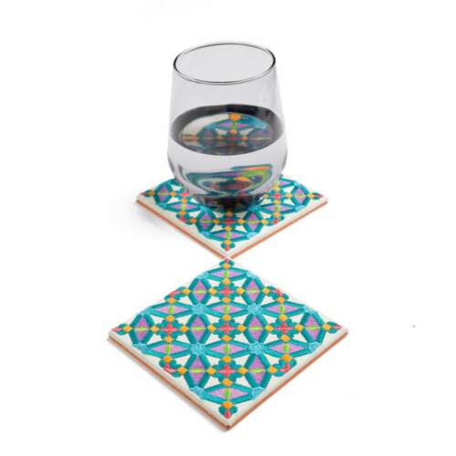 Oriental Coasters - Set of 2