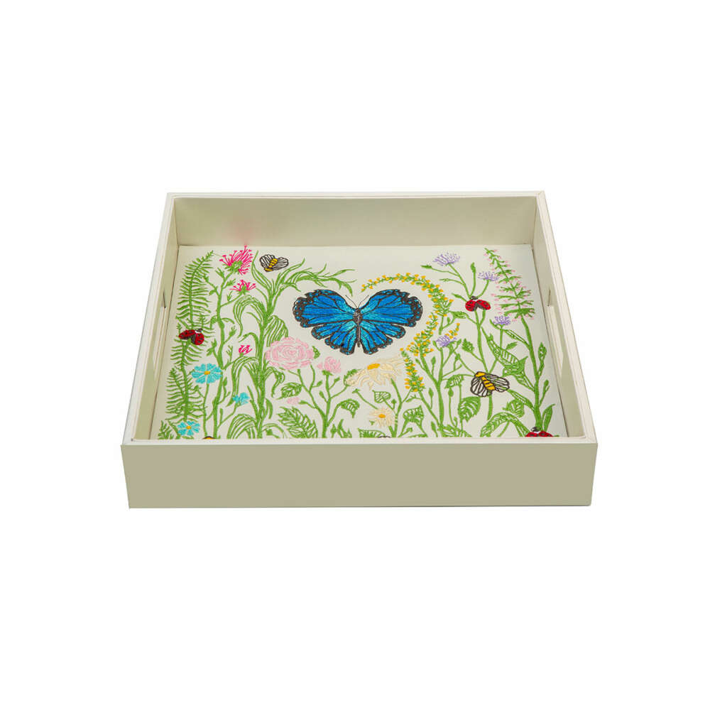 Large Spring Themed Prints Tray