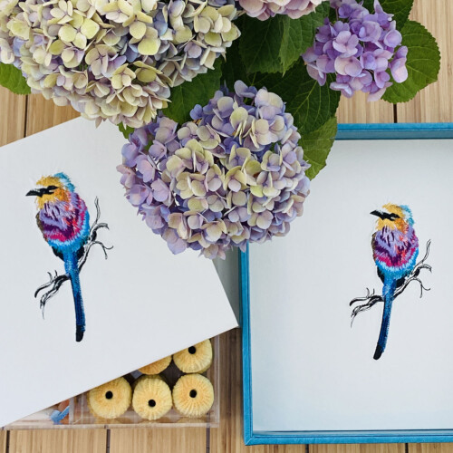 Fluffy Bird Acrylic Box