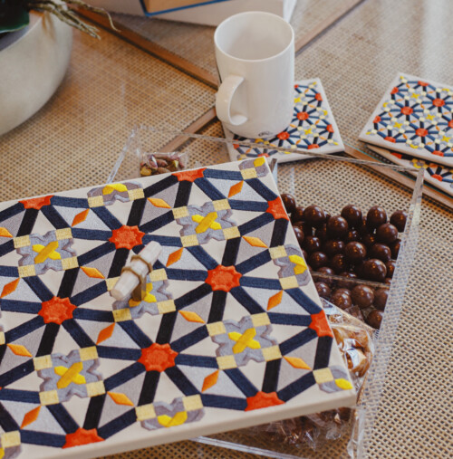 Oriental Coasters - Set of 4