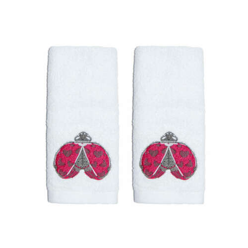 Blue Butterfly Face Towels