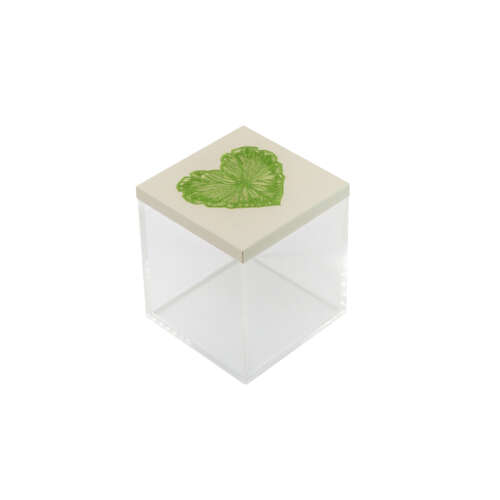 Heart Leaf Acrylic Box