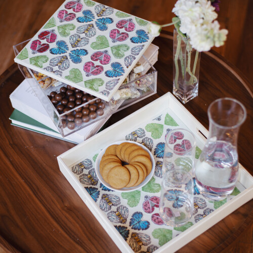 Spring Themed Prints Tray