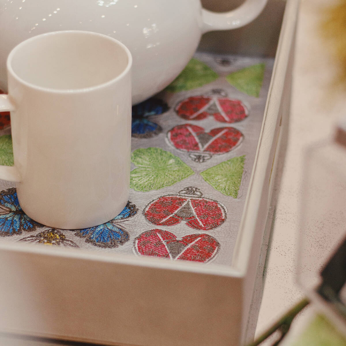 Spring Themed Prints Tray