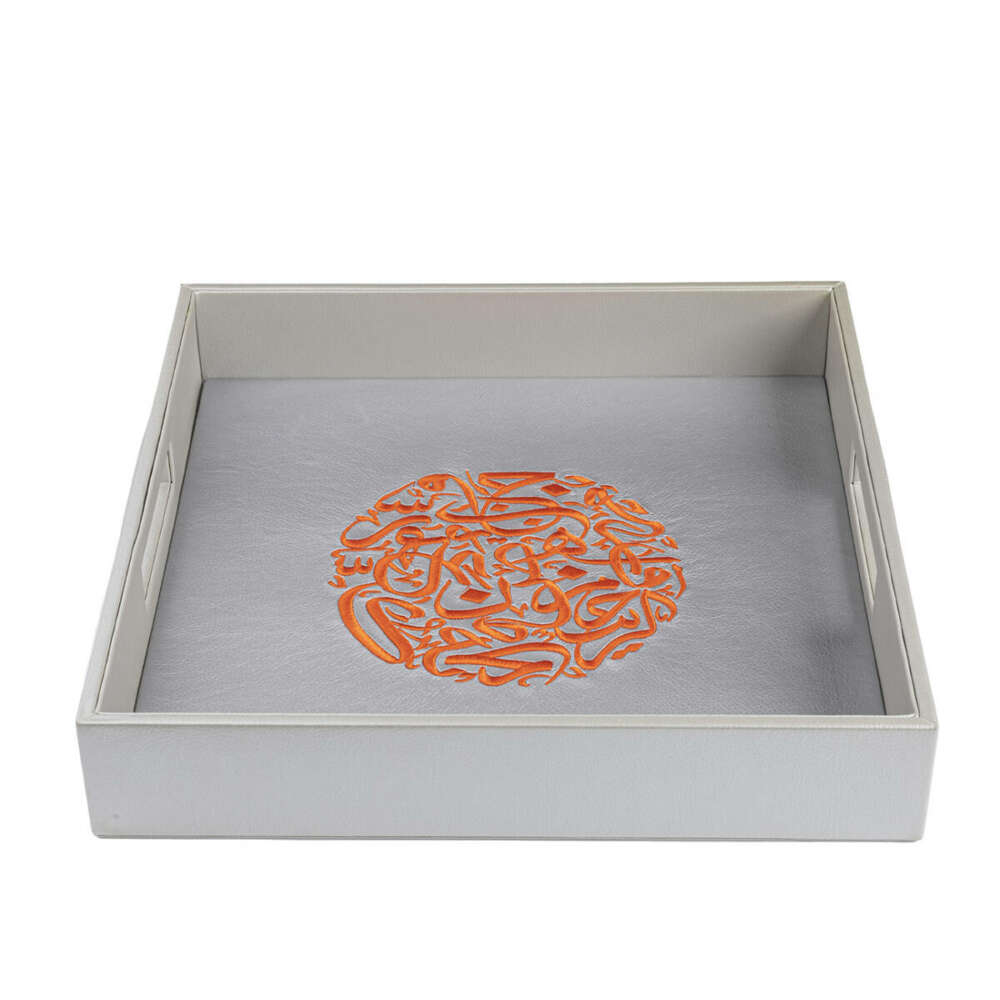 Round Calligraphy Tray