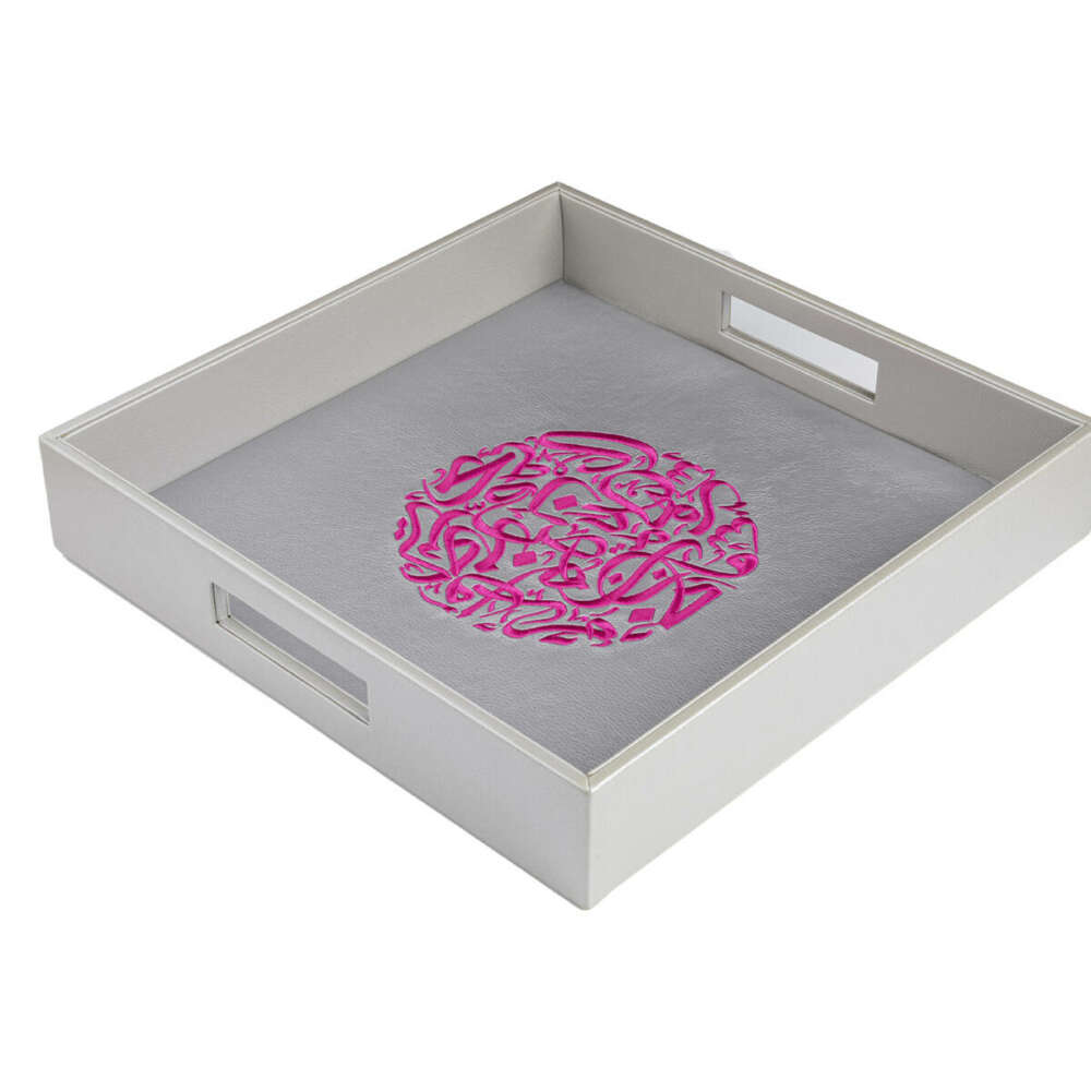 Round Calligraphy Tray