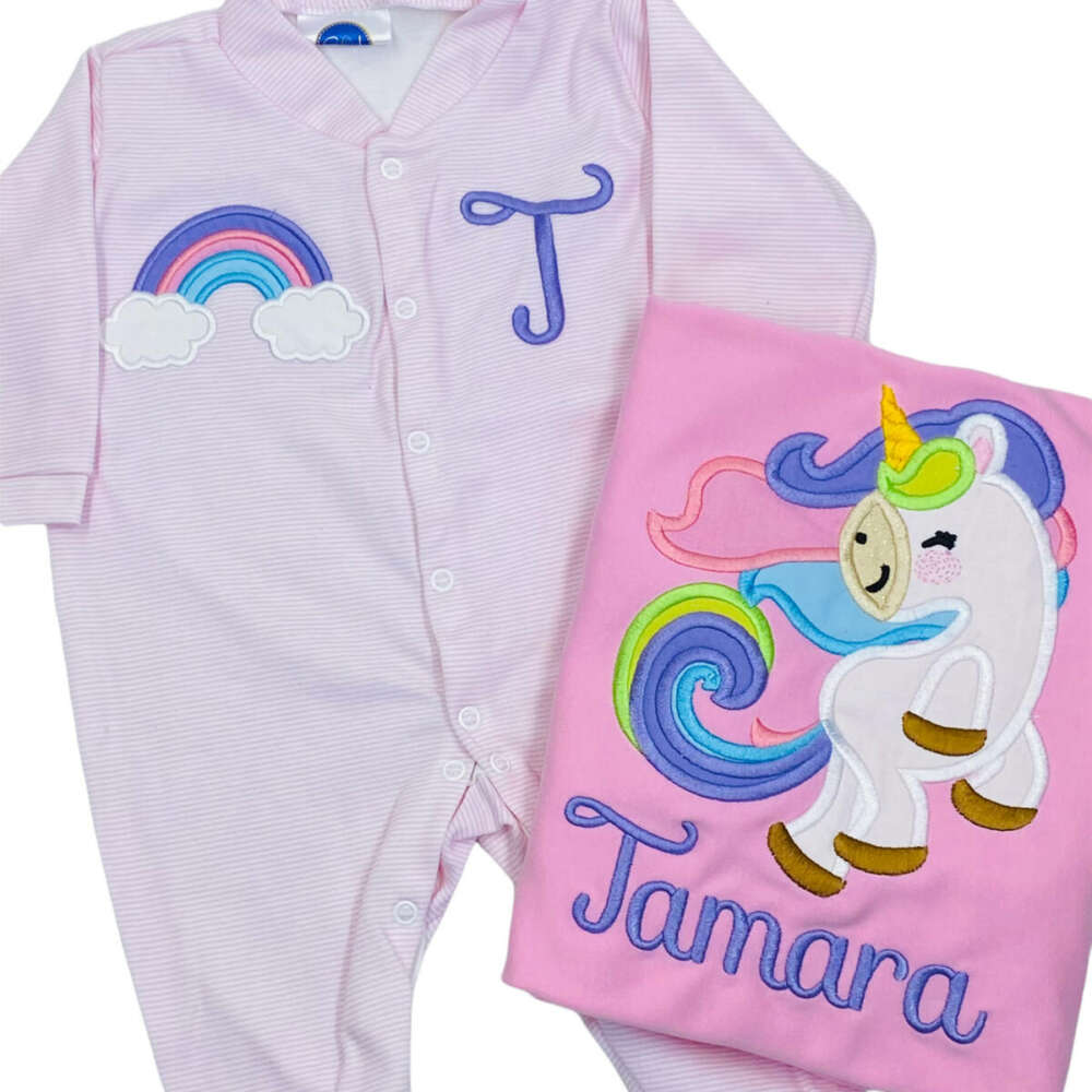 Rainbow Unicorn Sleep Set