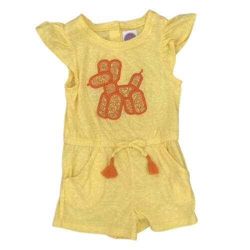YELLOW ROMPER