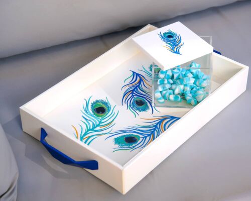 feather Tray and min box