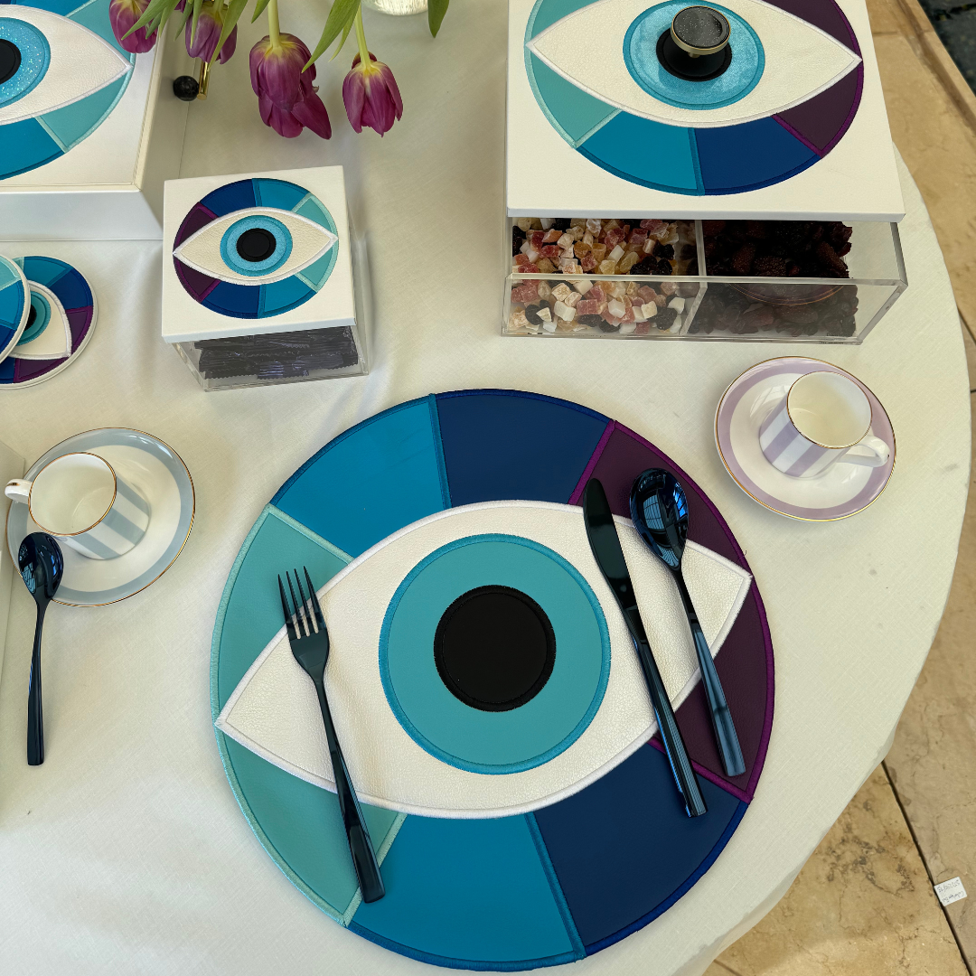 Colorful Eye Placemats - set of 2 - Image 2