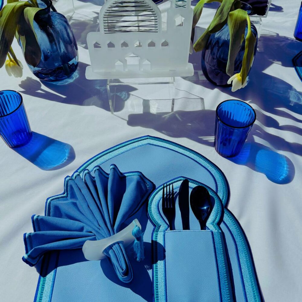 Napkins set of 2 | Blue - Image 2