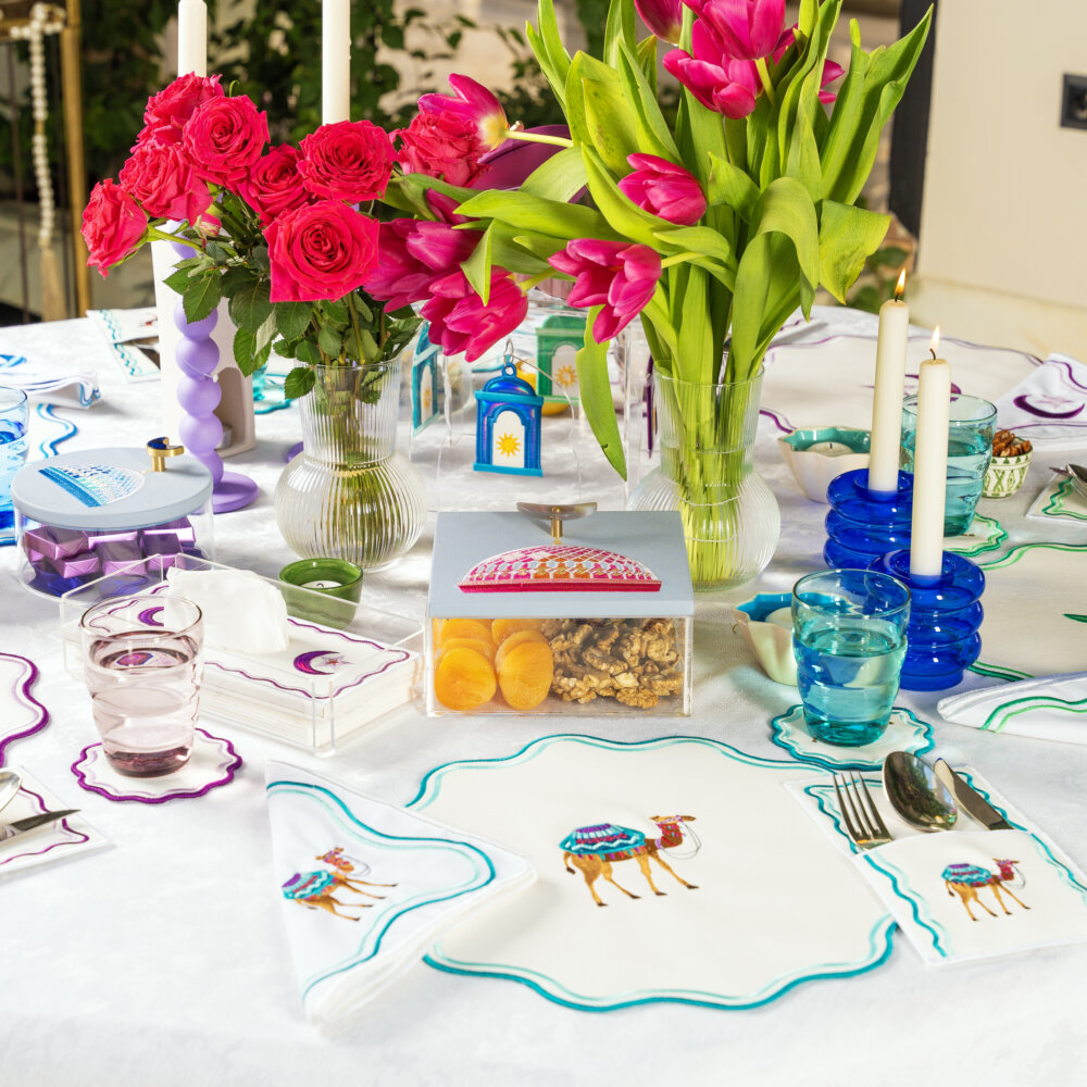 Ramadan Oasis Napkins - Set of 4 - Image 2