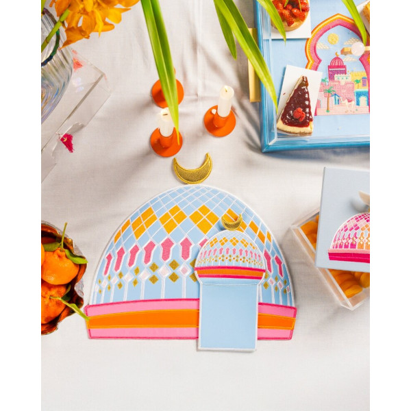 Pink Dome cutlery pouch - set of 2 - Image 2