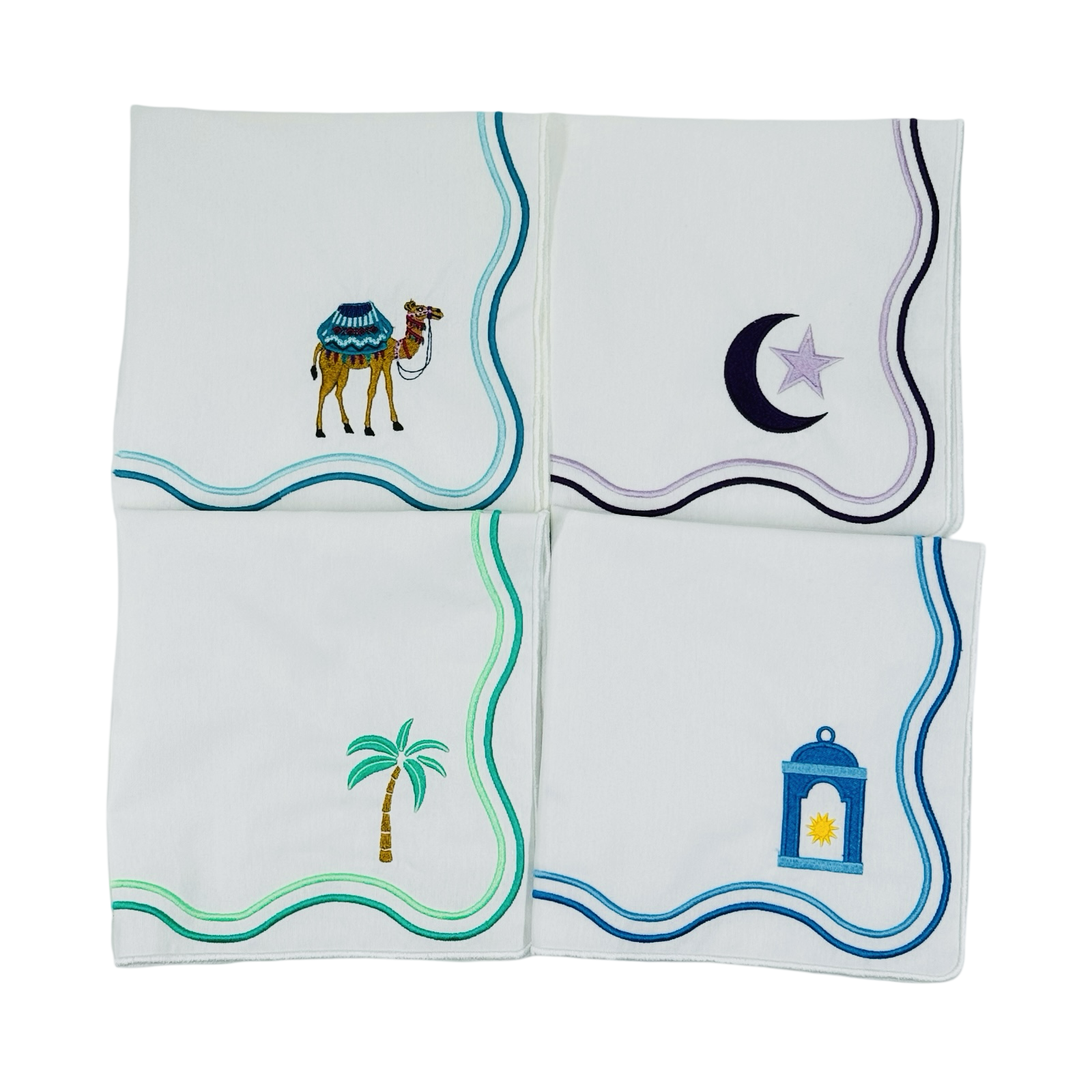 Ramadan Oasis Napkins - Set of 4