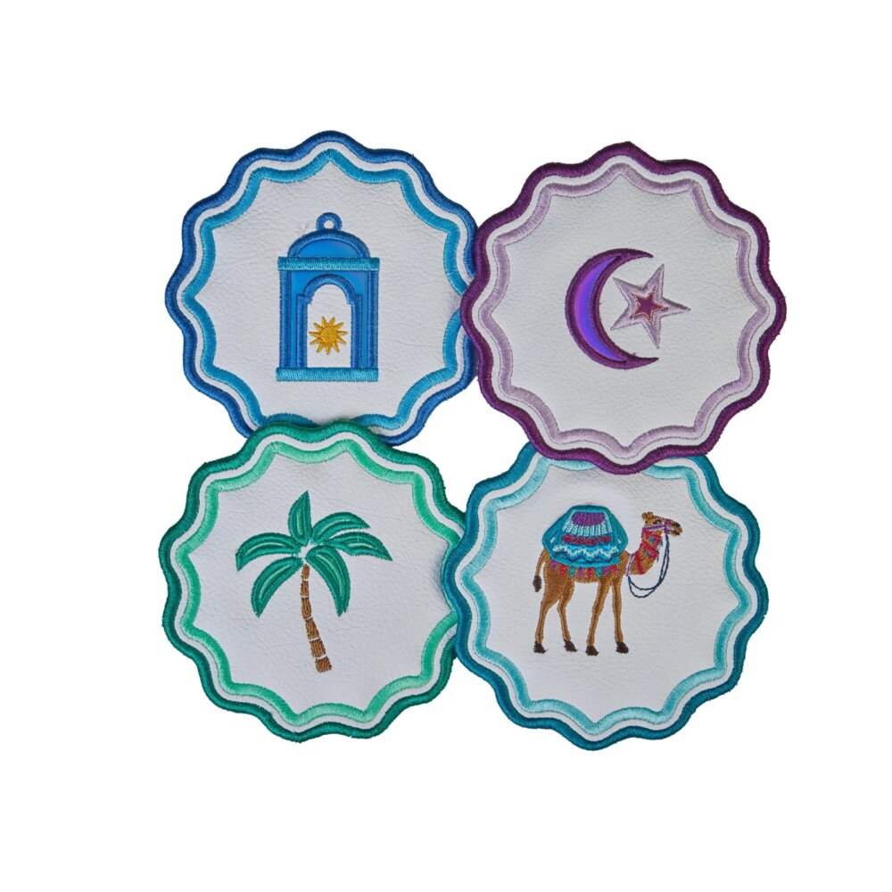 Ramadan Oasis Coasters - Set of 4