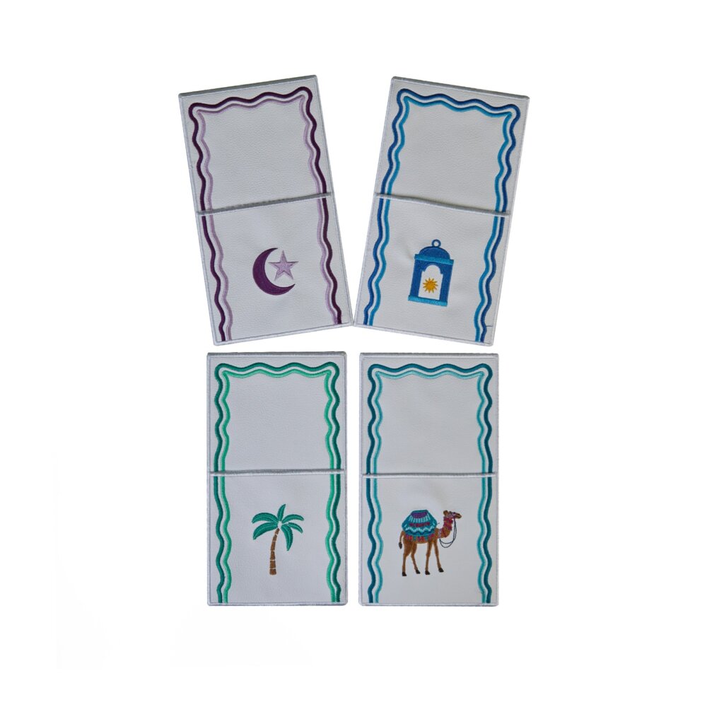 Ramadan Oasis Cutlery pouch - set of 4