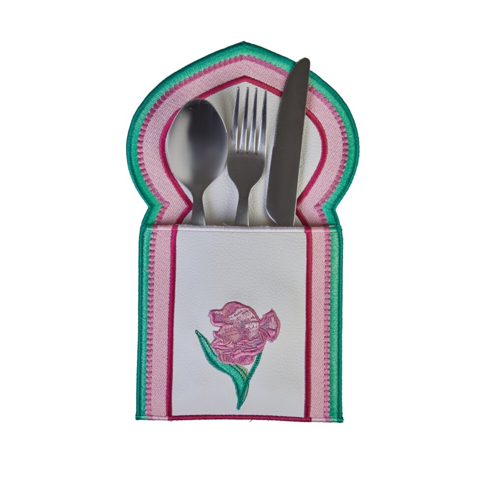 Bloom Cutlery pouch - set of 4 - Image 2