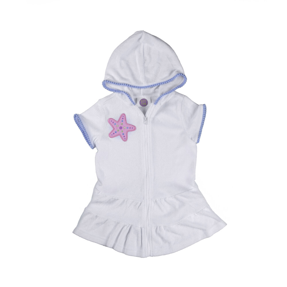 Starry Shore Hooded Cover-Up
