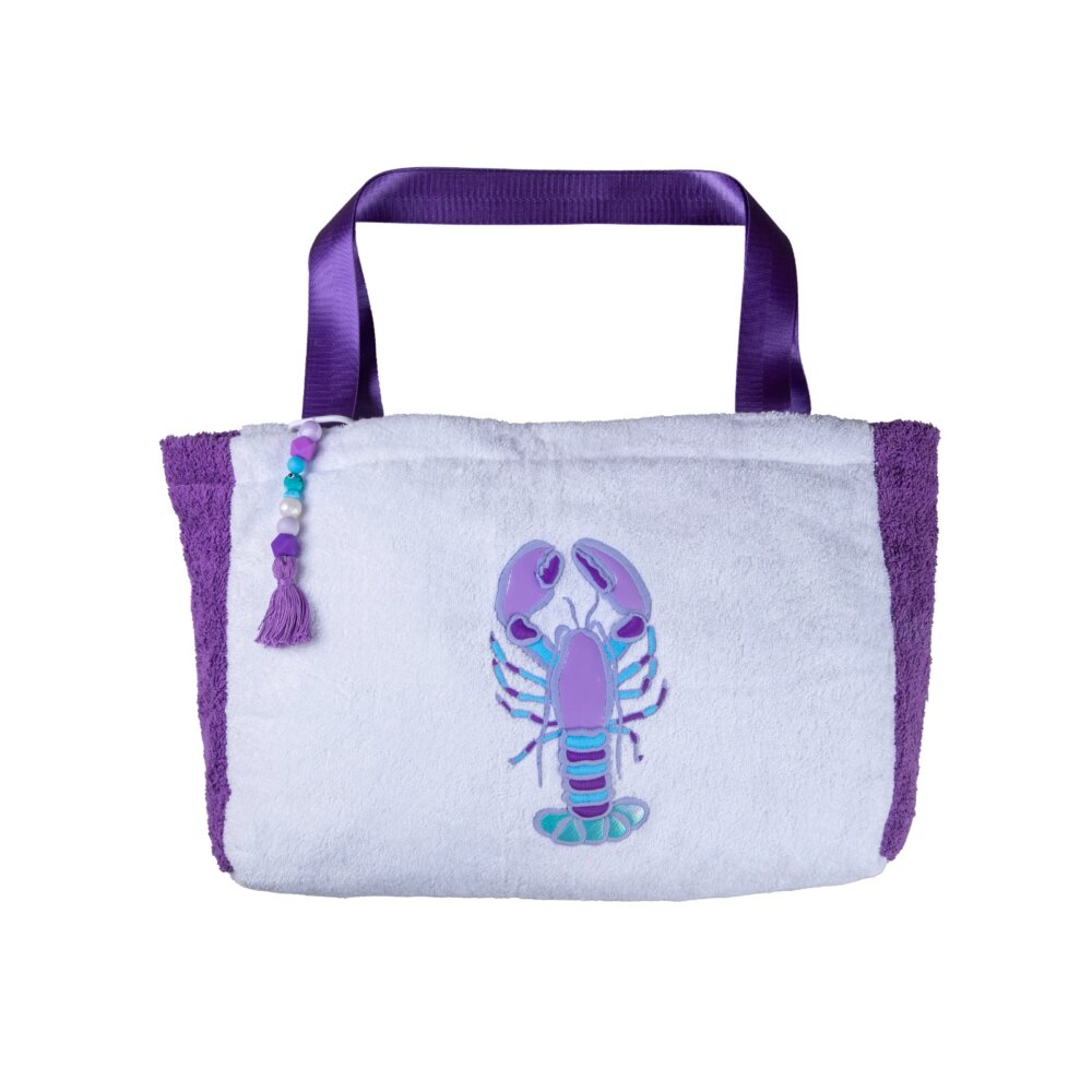 Lavender Luxe Beach Tote